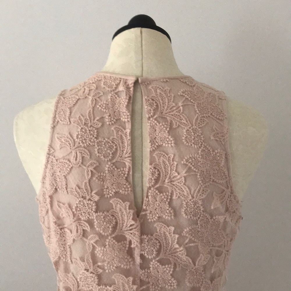 Creamy Pastel Pink Swing Dress - Picture 3 of 4